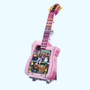 Rosa Gitarre | Bausteine