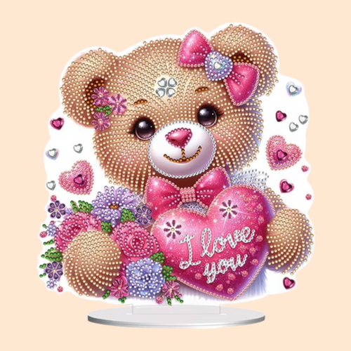 5D Liebesbär | Diamond Painting