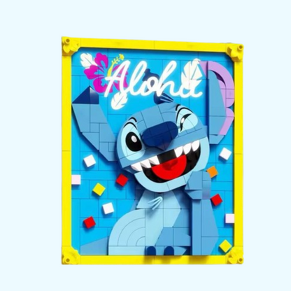 Blaues Wesen Gemälde