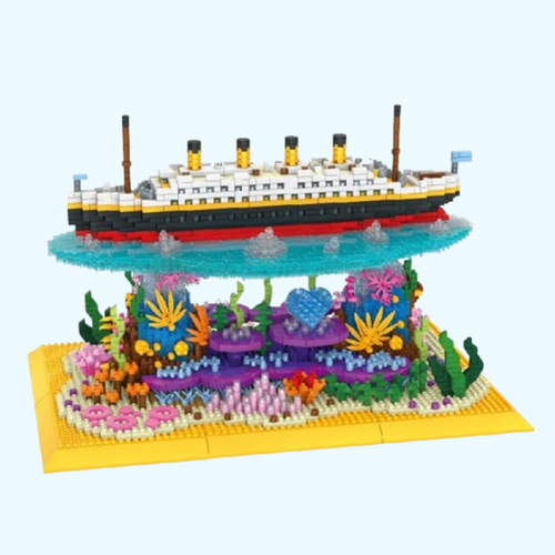 Titanic aus Pflanzen  | Bausteine