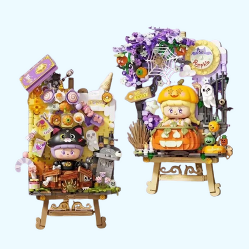 Halloween-Bild  | Bausteine