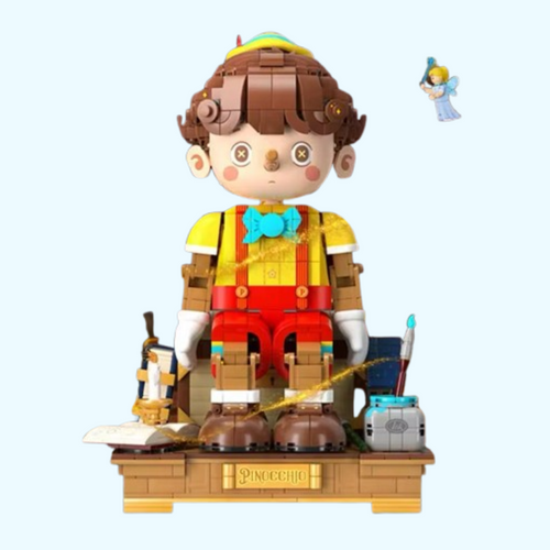 Jungen mit langem Nase  | Bausteine