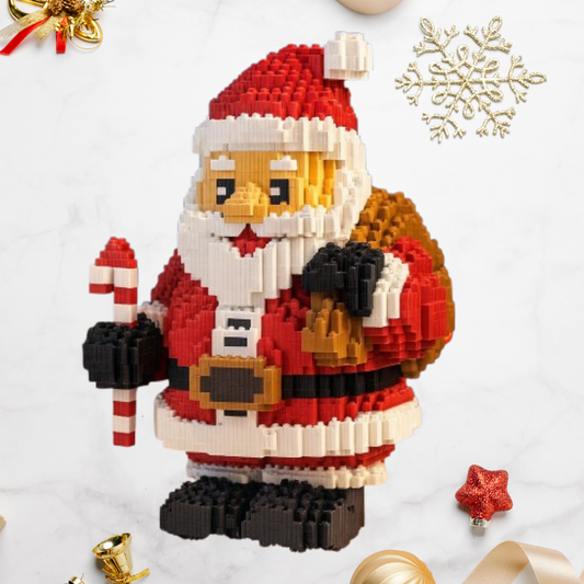 Weihnachtsmann mit Säuregabel  | Bausteine