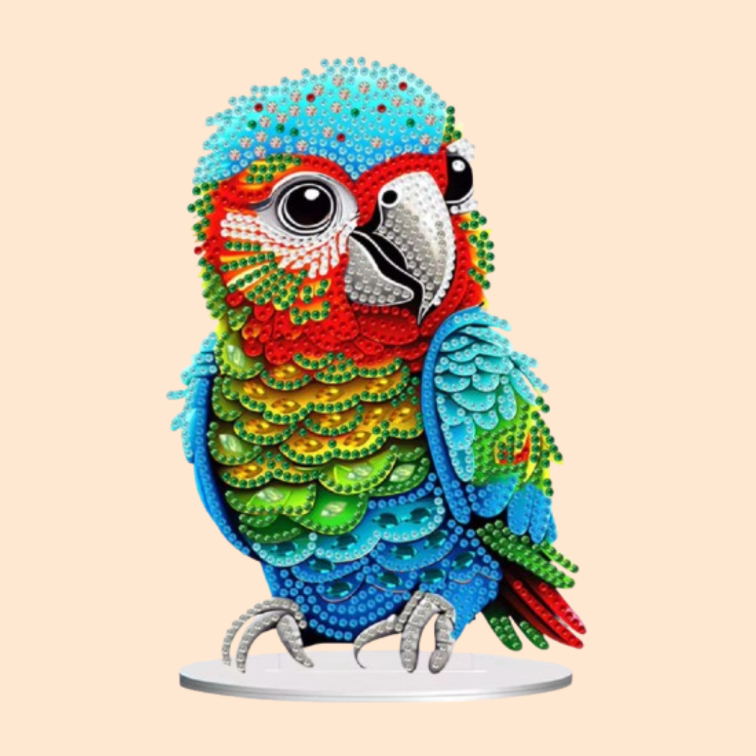 5D Papagei | Diamond Painting