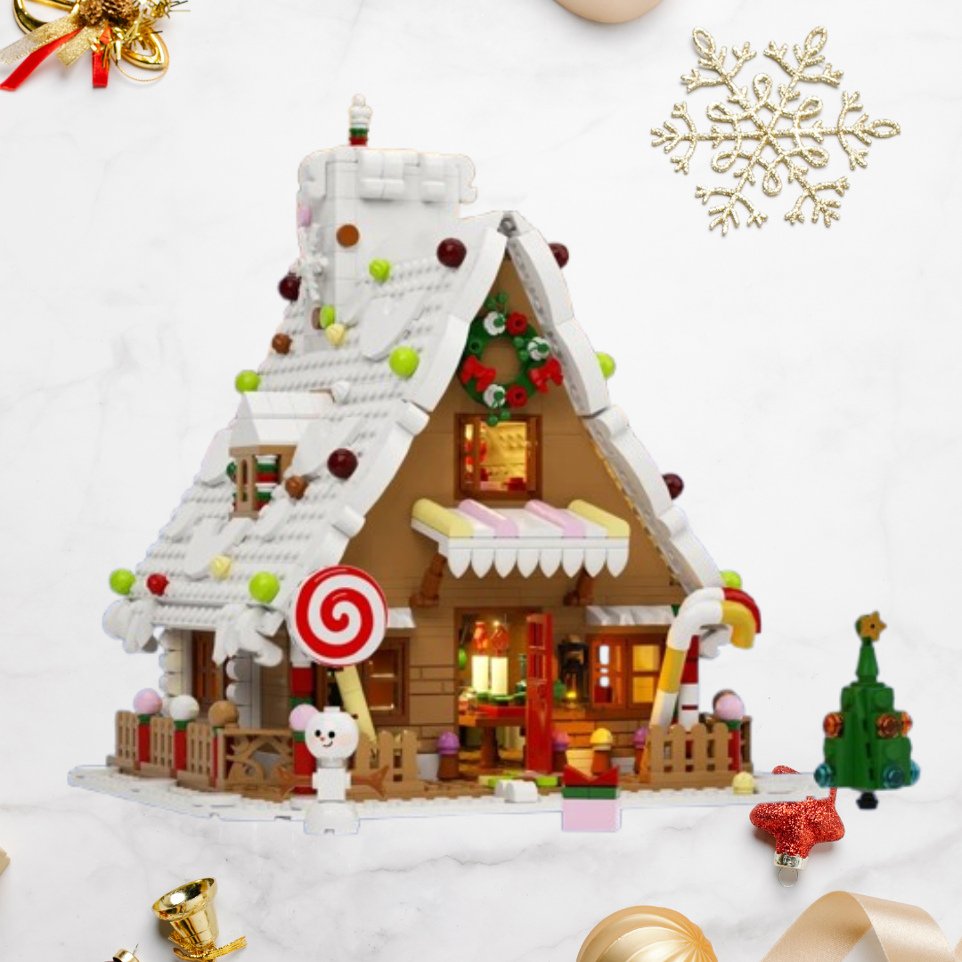 Neujahrs-Lebkuchenhaus  | Bausteine