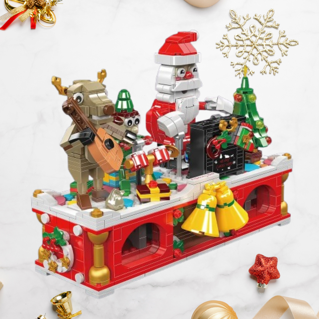 Musikalisches Weihnachtsdorf | Bausteine