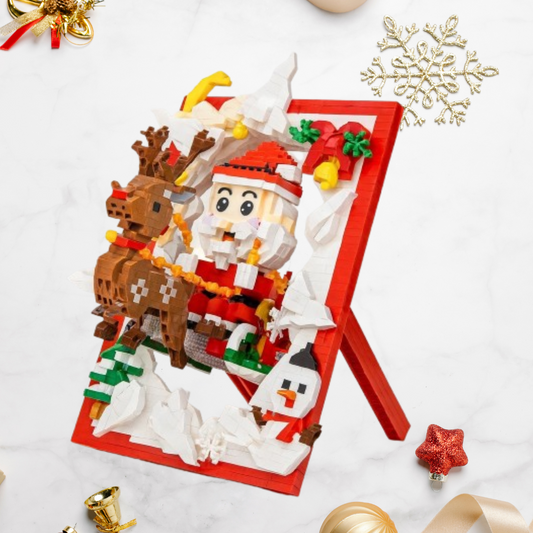 3D-Weihnachtsmalerei | Bausteine