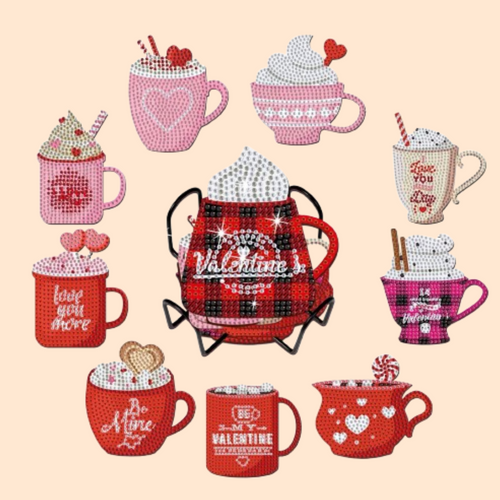 Getränke-Untersetzer | Diamond Painting