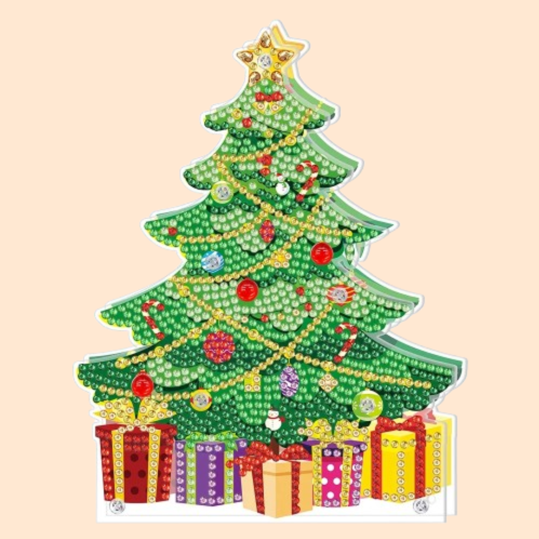 5D Weihnachtsbaum | Diamond Painting