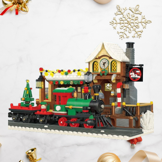 Weihnachts-Bahnhof  | Bausteine