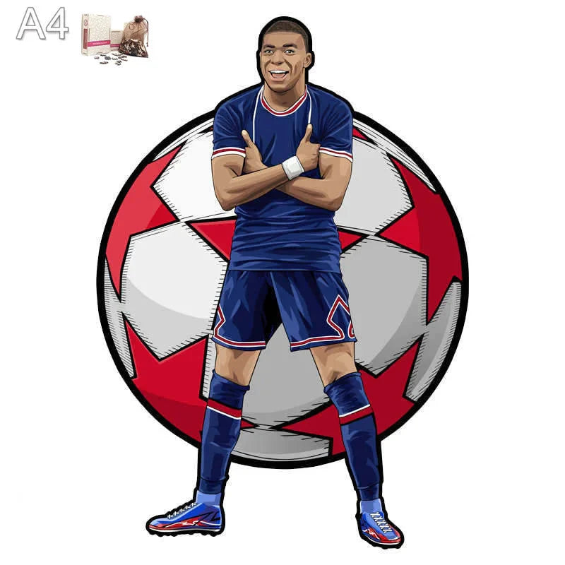 Mbappé | 2D Holzpuzzle