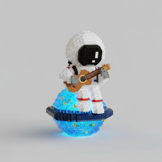 Astronaut mit Gitarre  | Bausteine