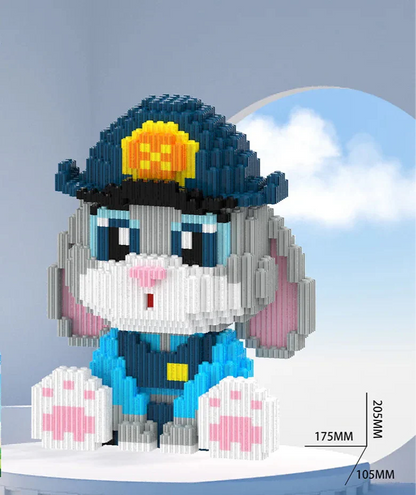 Babyhase mit Hut | Bausteine