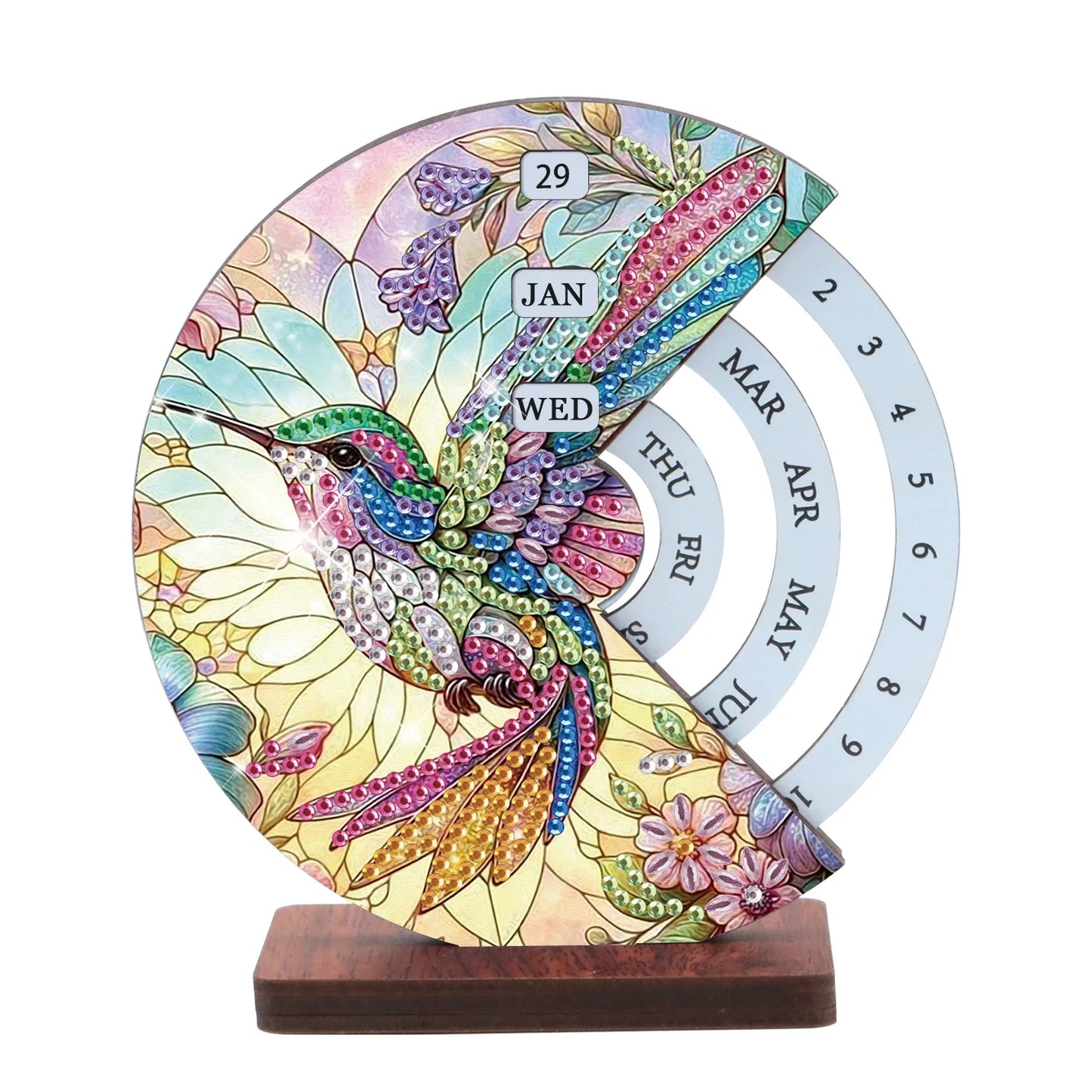Bunter Vogel | Kalender | Diamond painting