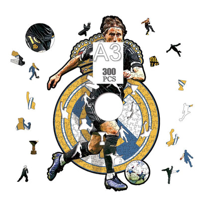 Luka Modrić | 2D Holzpuzzle