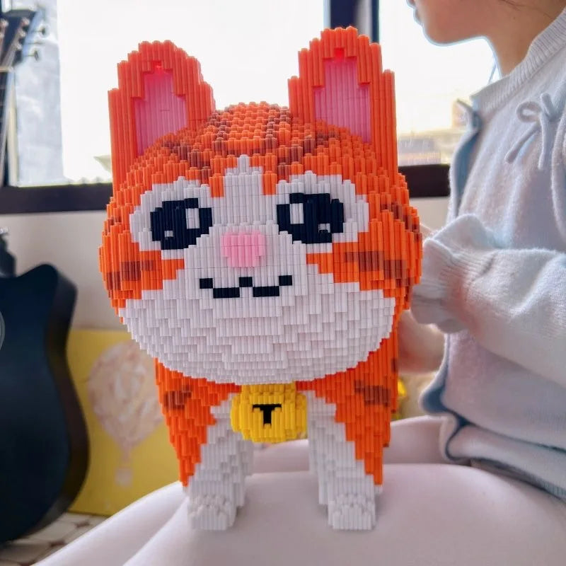 Mega Orange Katze! | Bausteine
