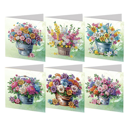 Verschiedene Karten | 6 Stück | Diamond Painting