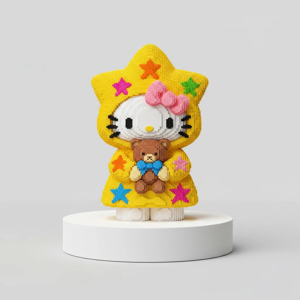 MEGA Kitty mit Bärchen | Bausteine