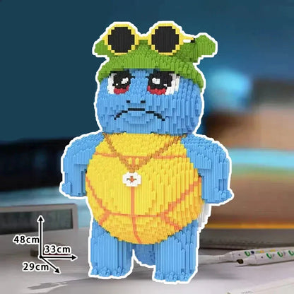 Schildkröte mit Brille | Bausteine