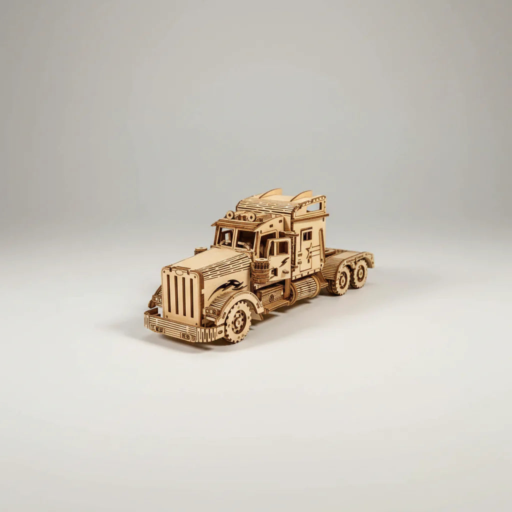 Vintage Amerikanischer Lastwagen | 3D Puzzle