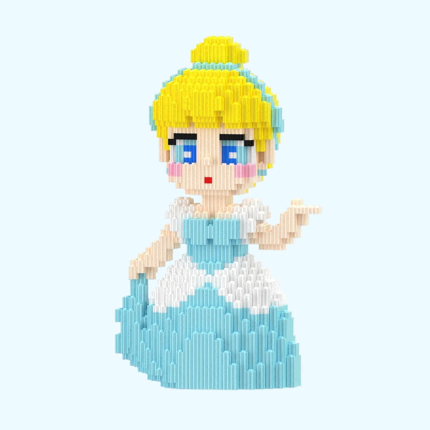 Prinzessin mit Glasschuh | Bausteine