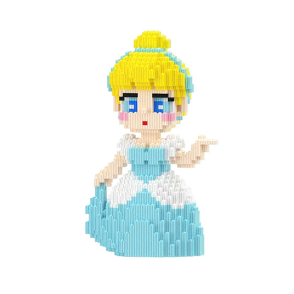 Prinzessin mit Glasschuh | Bausteine