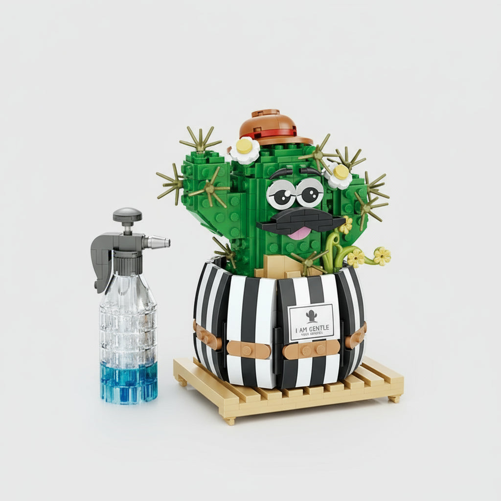 Lustiger Kaktus | Bausteine