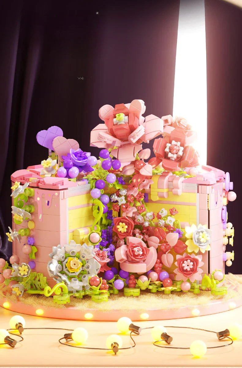 Rosen-Torte  | Bausteine