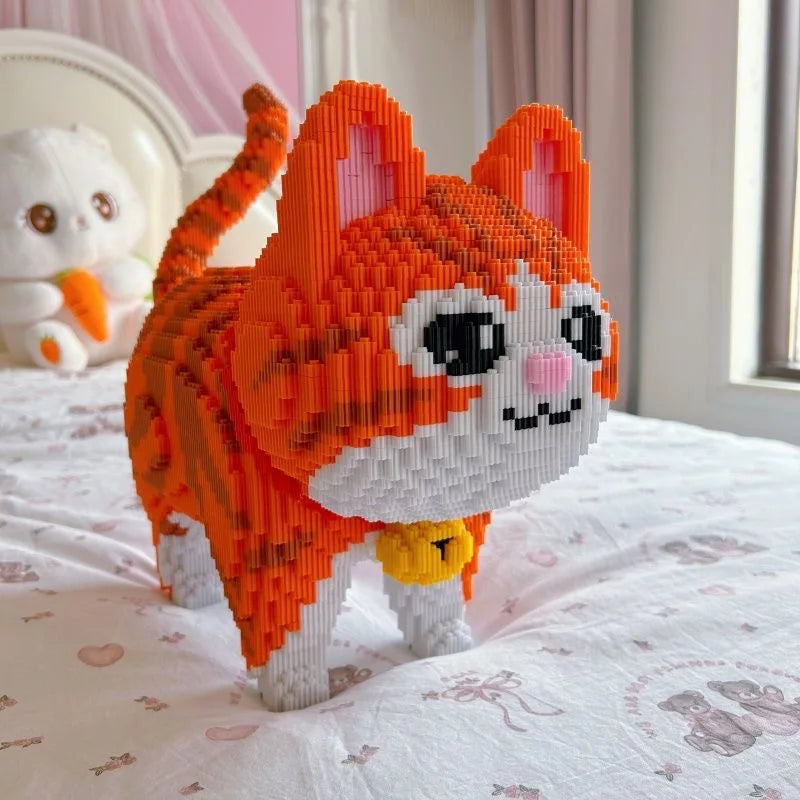 Mega Orange Katze! | Bausteine