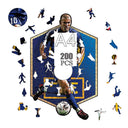 Zinédine Zidane | 2D Holzpuzzle