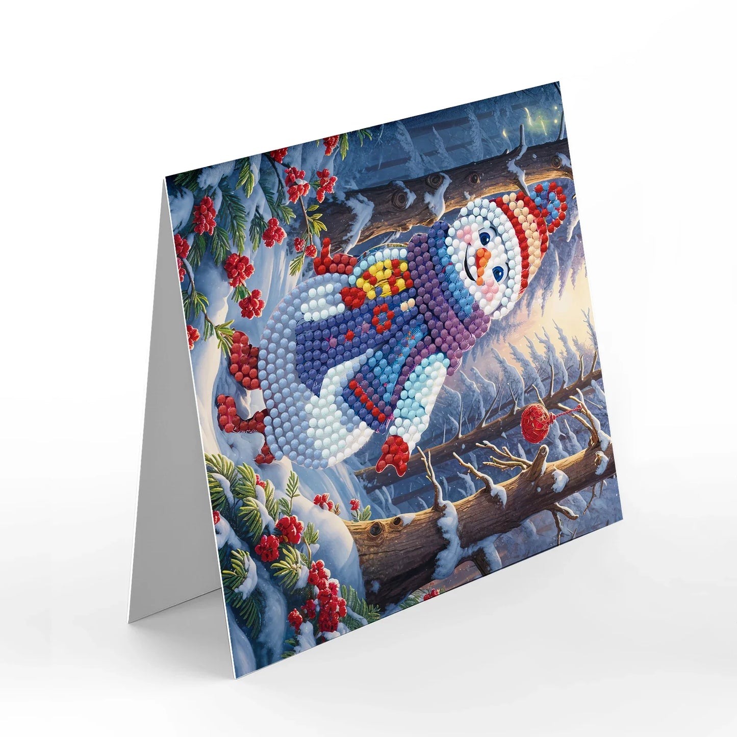 Weihnachtskarten | 12 Stück | Diamond Painting