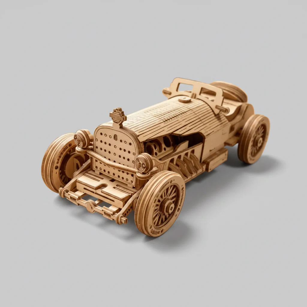Vintage Sportwagen | 3D Puzzle