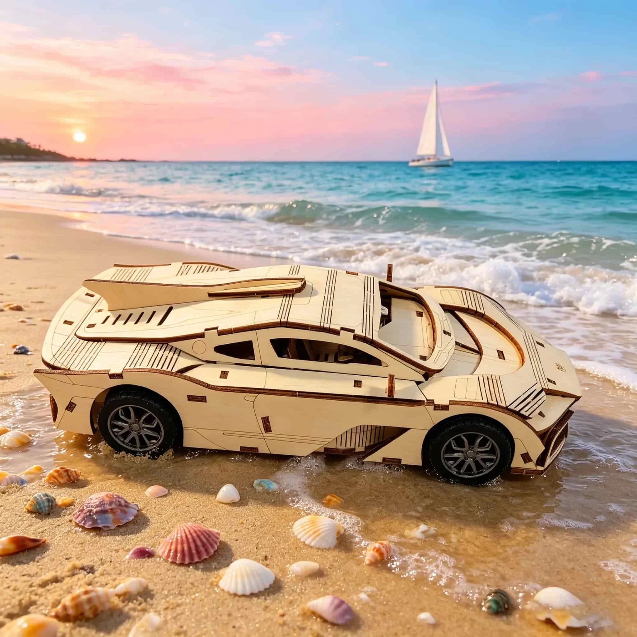 Sportwagen | 3D Puzzle