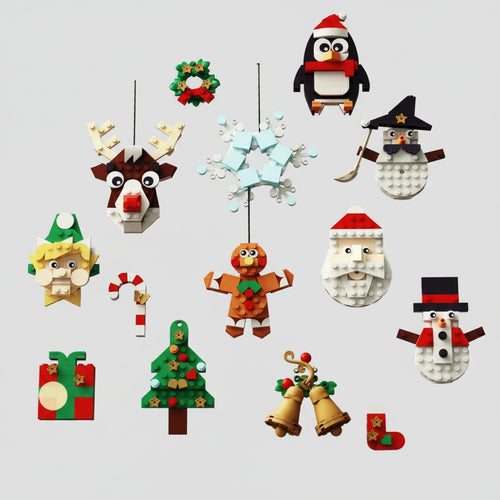 Weihnachtsbaum-Anhänger | Bausteine