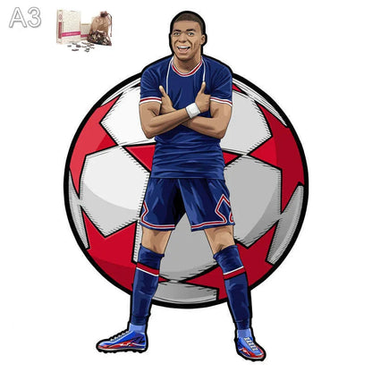 Mbappé | 2D Holzpuzzle