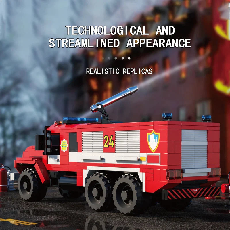 Feuerwehrwagen | Bausteine