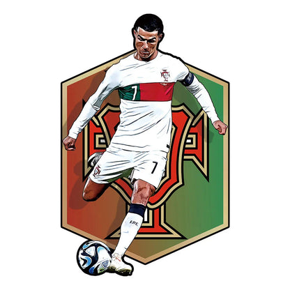 Ronaldo Portugal | 2D Holzpuzzle