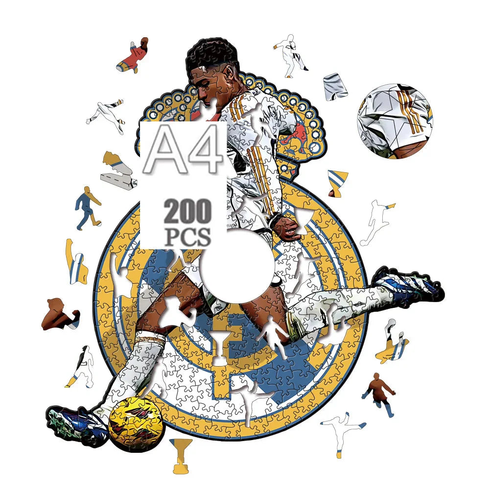 Jude Bellingham Shot | 2D Holzpuzzle