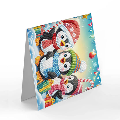 Weihnachtskarten | 12 Stück | Diamond Painting