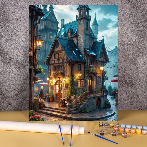 Spukhaus – Malen nach Zahlen