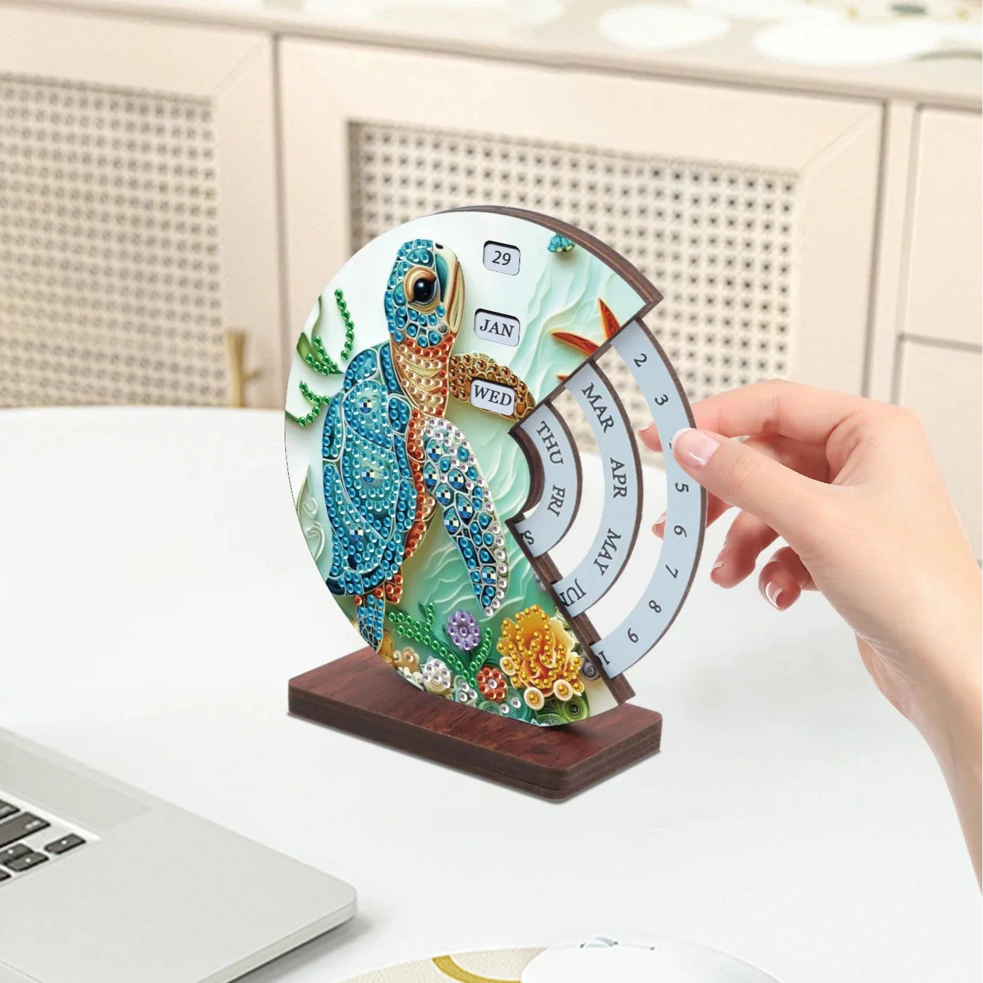 Schildkröte | Kalender | Diamond painting