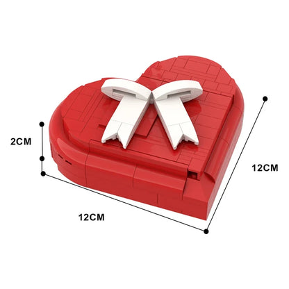 Herzförmige Box