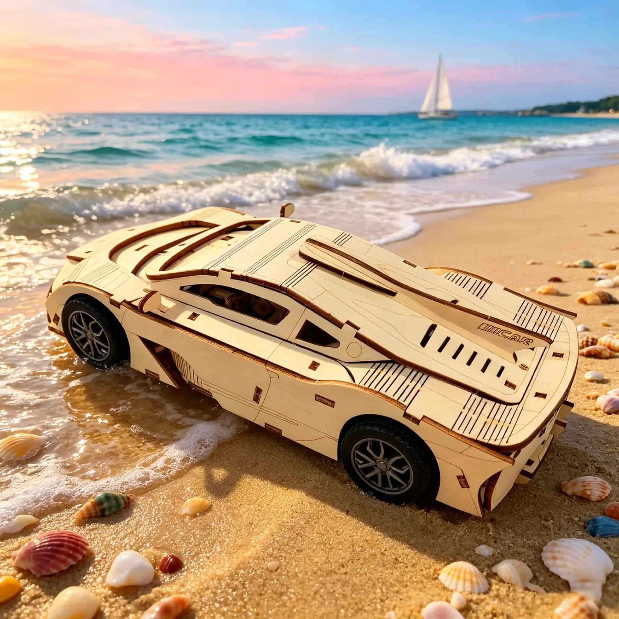 Sportwagen | 3D Puzzle