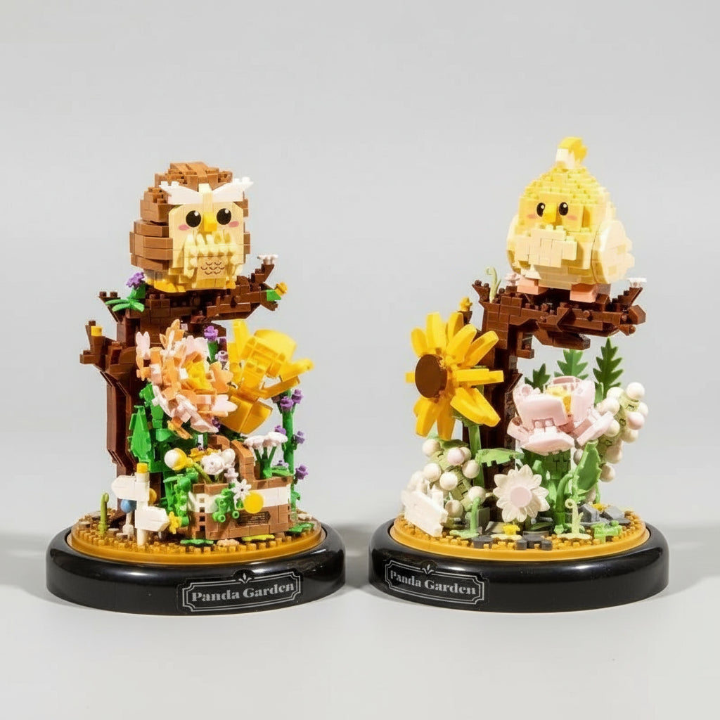 Eulen Garten  | Bausteine