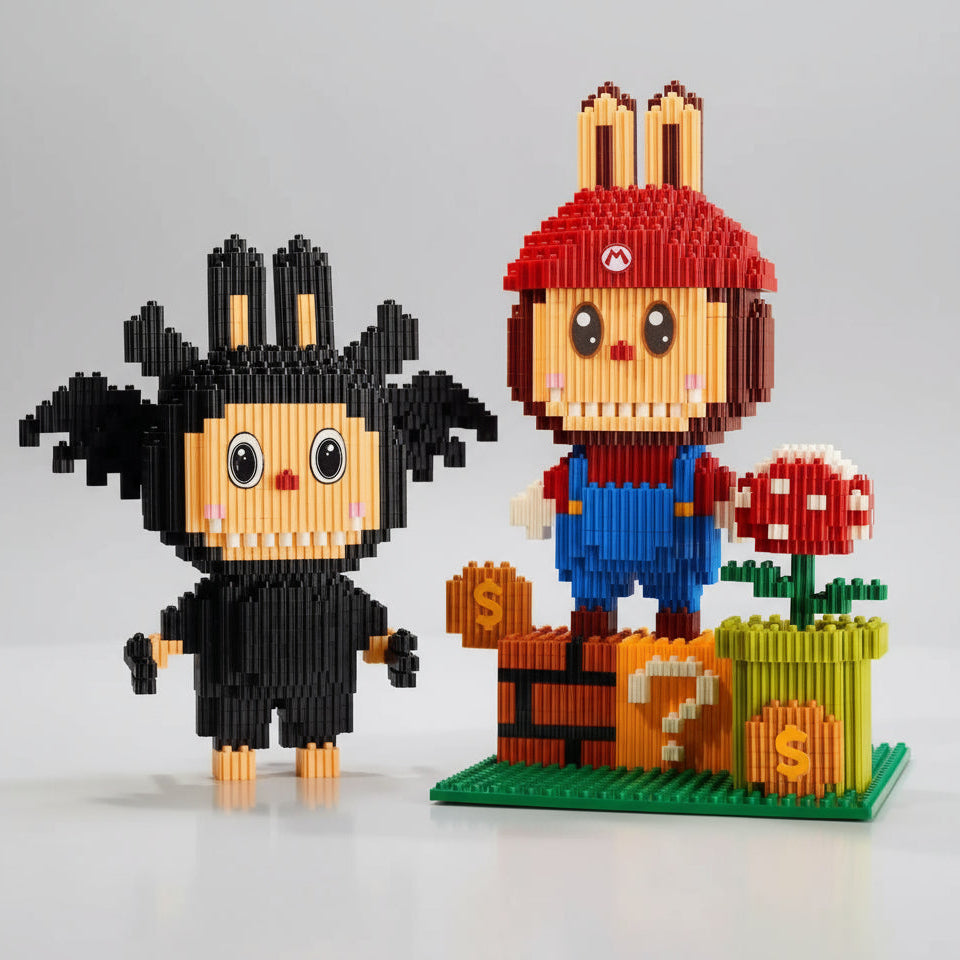 Labubu als Klempner | Bausteine