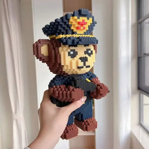 Polizei-Affen | Bausteine