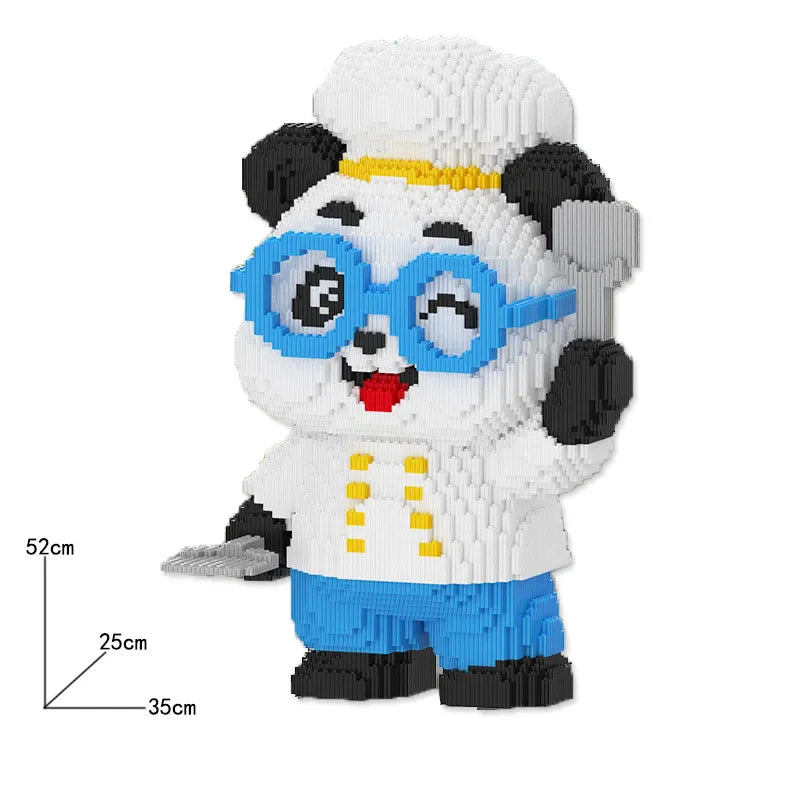 Bäcker-Panda | Bausteine