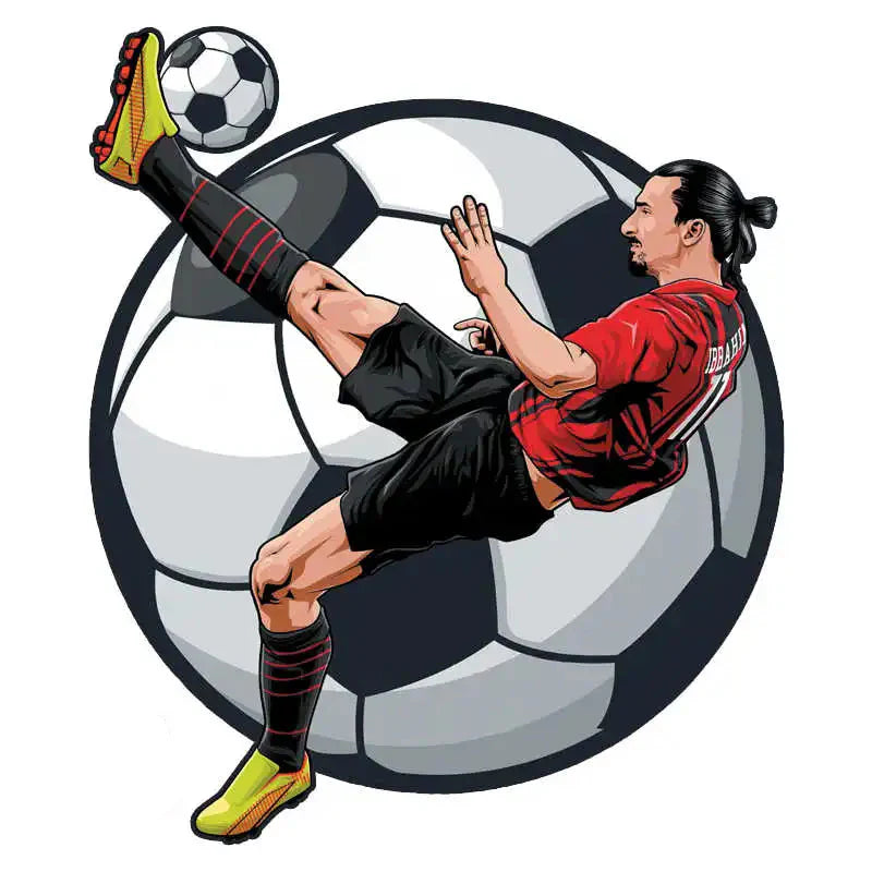 Zlatan Ibrahimović Fallrückzieher | 2D Holzpuzzle