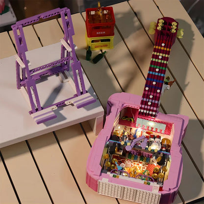 Rosa Gitarre