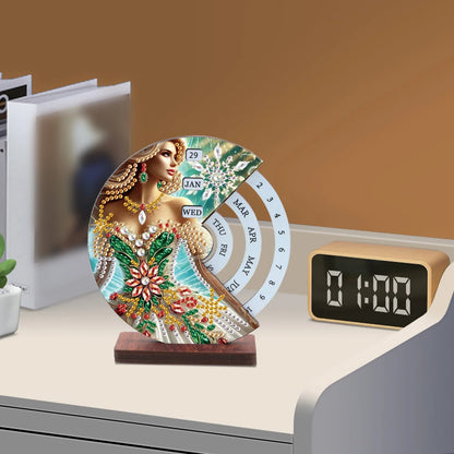 Frau | Kalender | Diamond painting